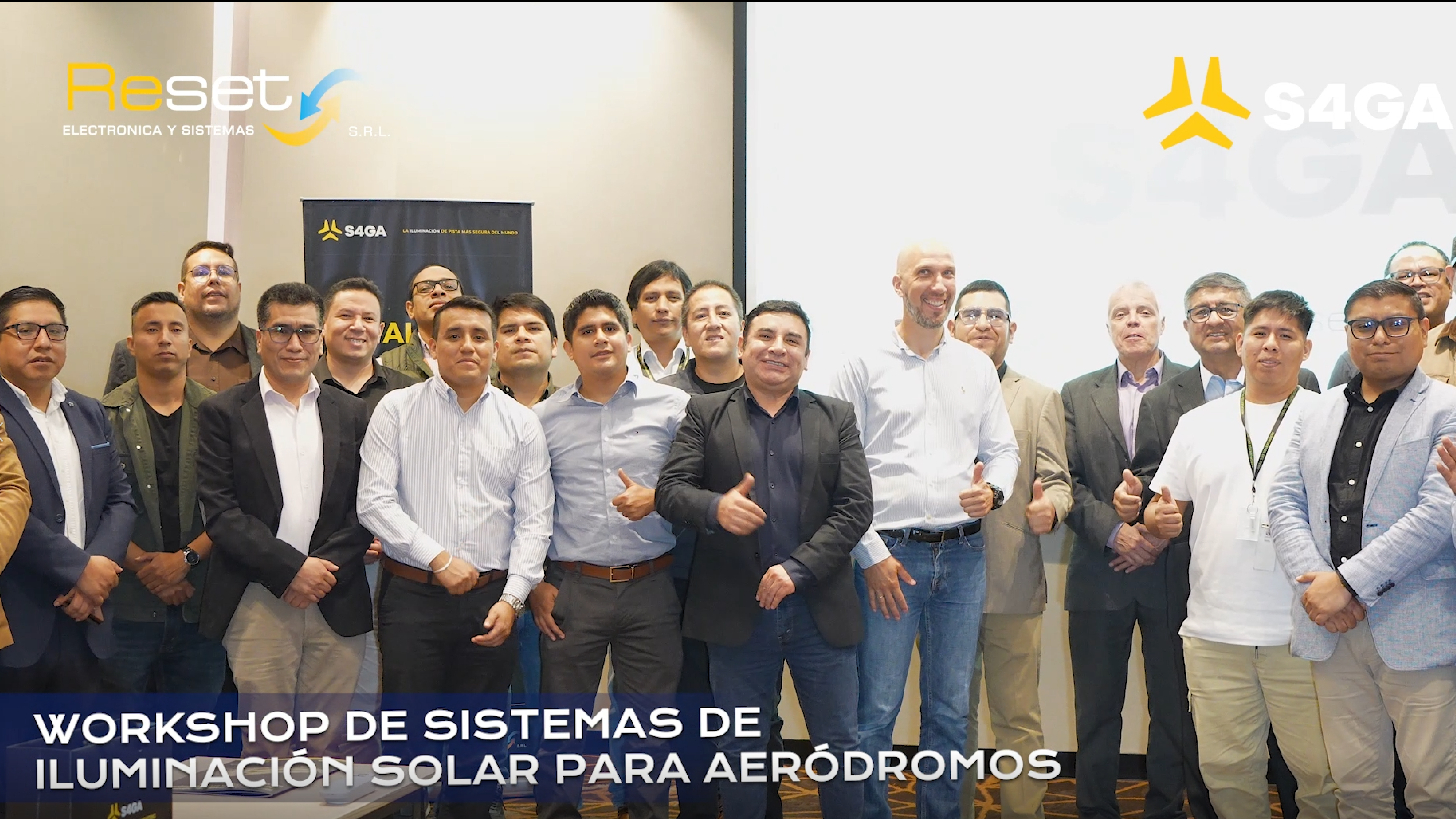 Workshop de Sistemas de Iluminación Solar para Aeródromos: RESET y S4GA impulsan una aviación más segura